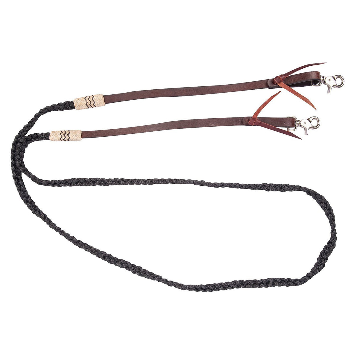Cashel – Flat Braid Leather Rein