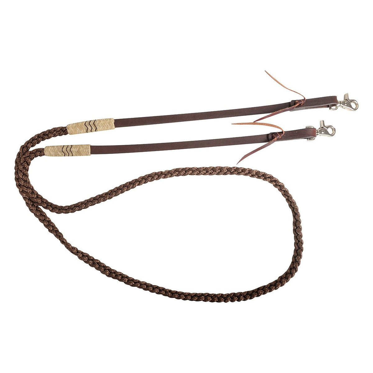 Cashel – Flat Braid Leather Rein