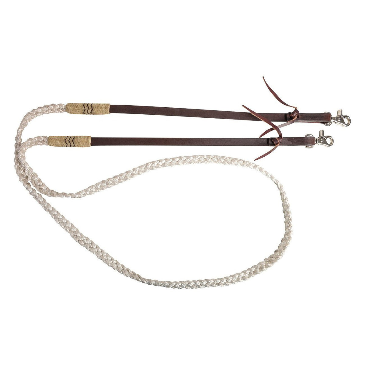 Cashel – Flat Braid Leather Rein