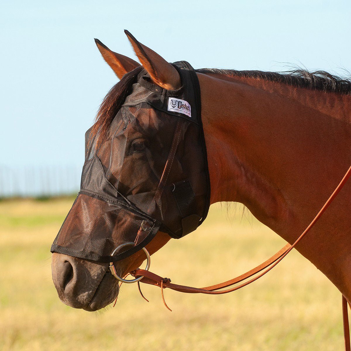 Cashel – Quiet Ride Fly Mask with Long Nose