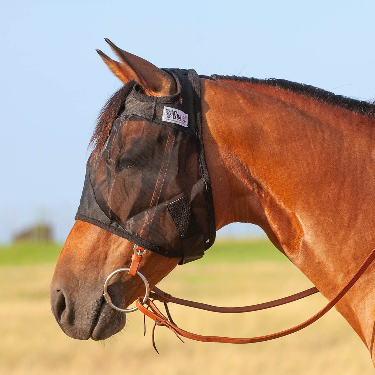 Cashel – Quiet Ride Horse Fly Mask for Insect Control & Protection