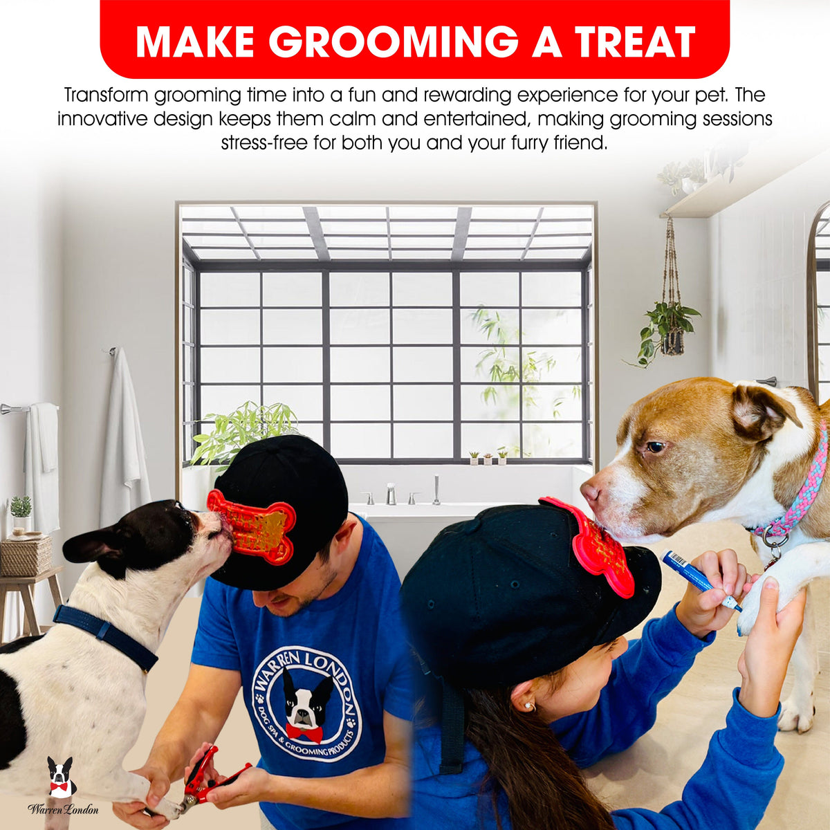 Distract-A-Hat The Dog Lick Hat
