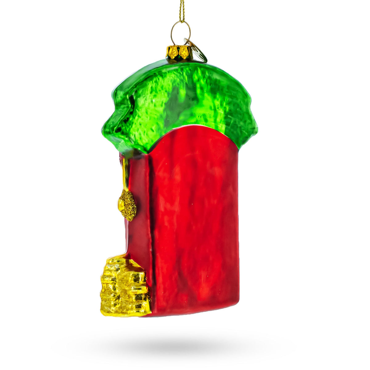 Lucky Slot Machine Jackpot Casino - Blown Glass Christmas Ornament - HT Animal Supply