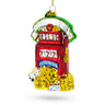 Lucky Slot Machine Jackpot Casino - Blown Glass Christmas Ornament