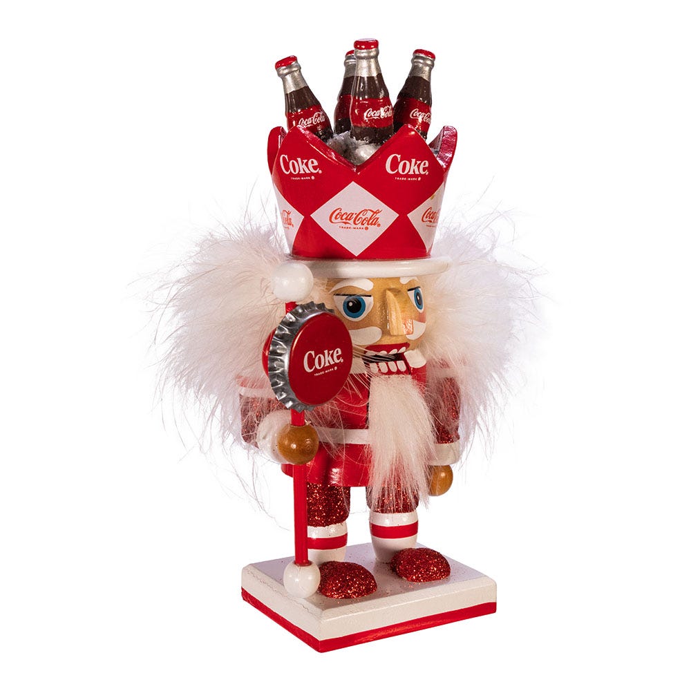 Kurt Adler 8-Inch Coca-Cola Nutcracker