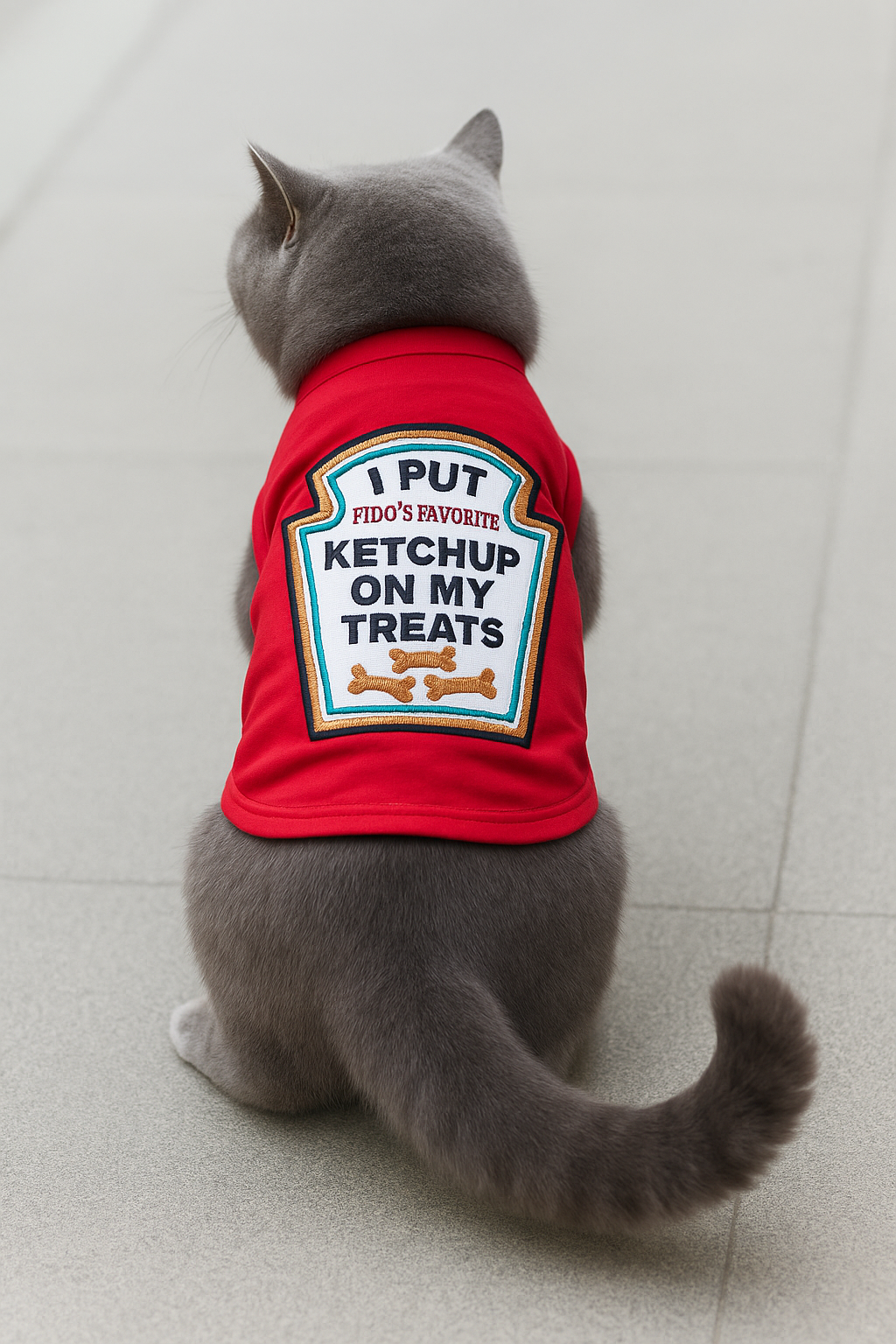 Parisian Pet Ketchup Licker Halloween Dog Costume