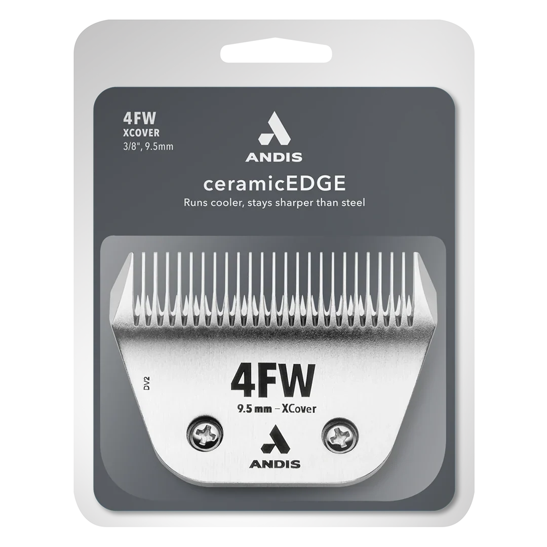 Andis Dog Emerge Orange Clipper #30W and with 4FW and 5FW Blades