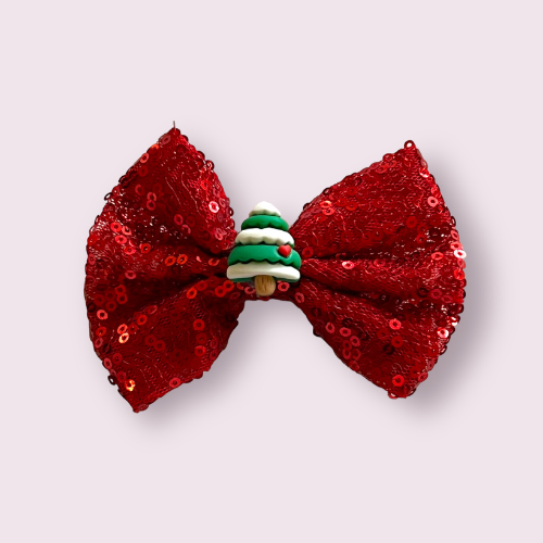 Bark 5th Ave., LLC Holiday Glam Sequin Hair Barrettes- Dog Barrette pet supplies