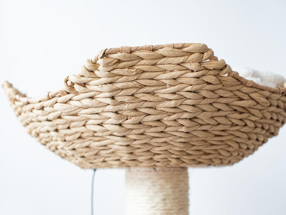 Walk Up Handwoven Eco-Friendly Small Cat Tower