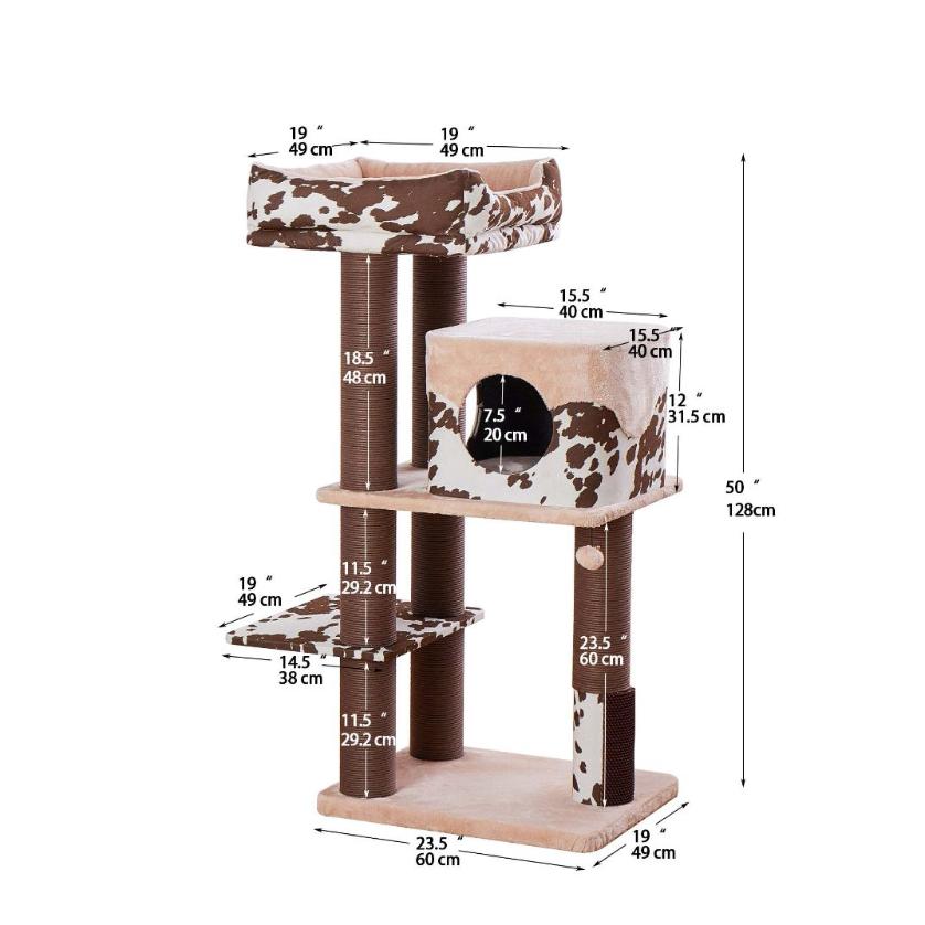 The Cowboy Country & Rustic Design Extra Large Cat Tree