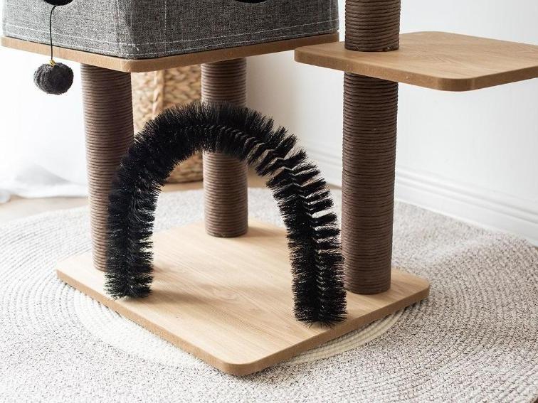 Elevate Wooden Medium Cat Tower