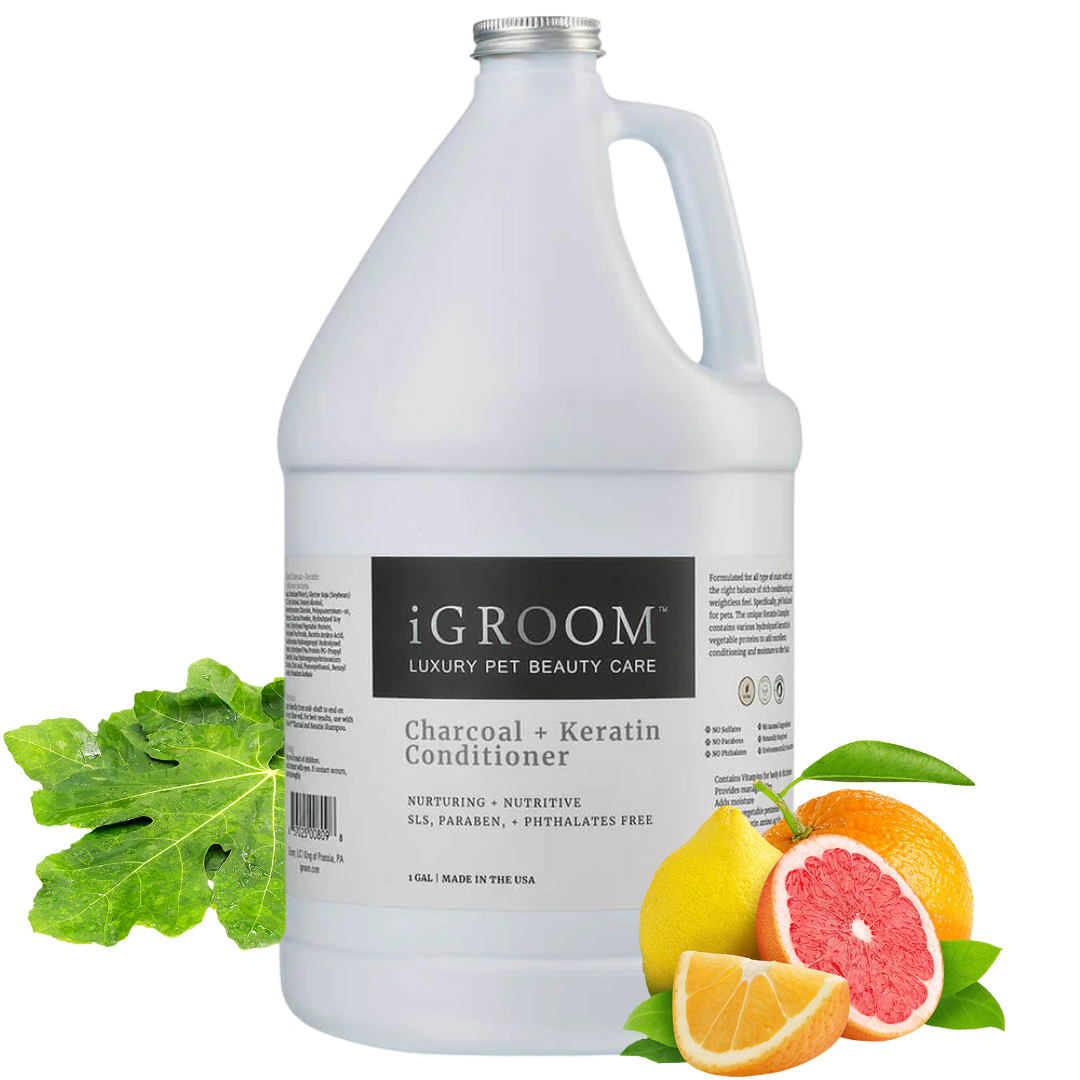 Charcoal and Keratin Conditioner Gallon by iGroom
