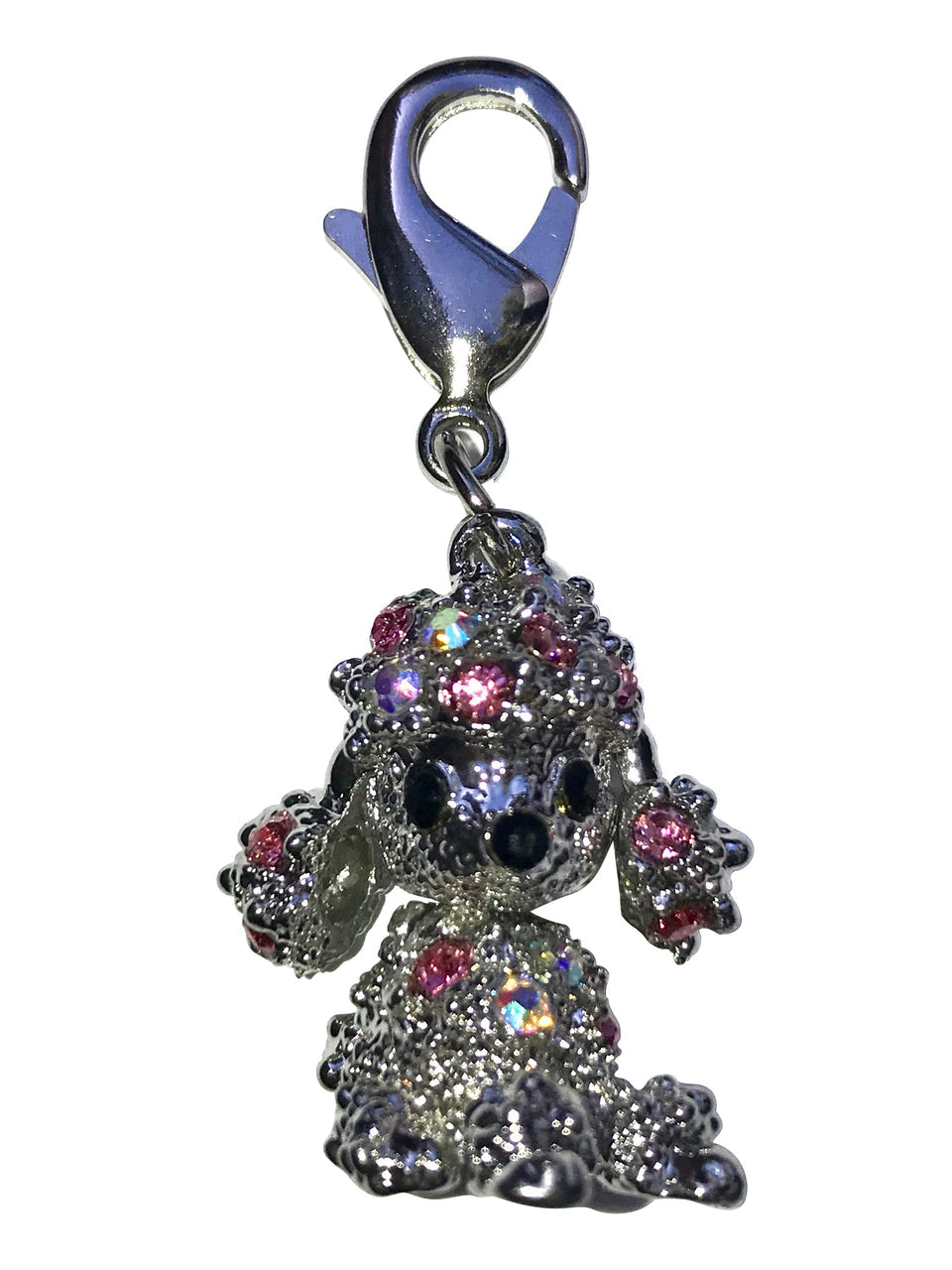 Poodle Dog Collar Charm