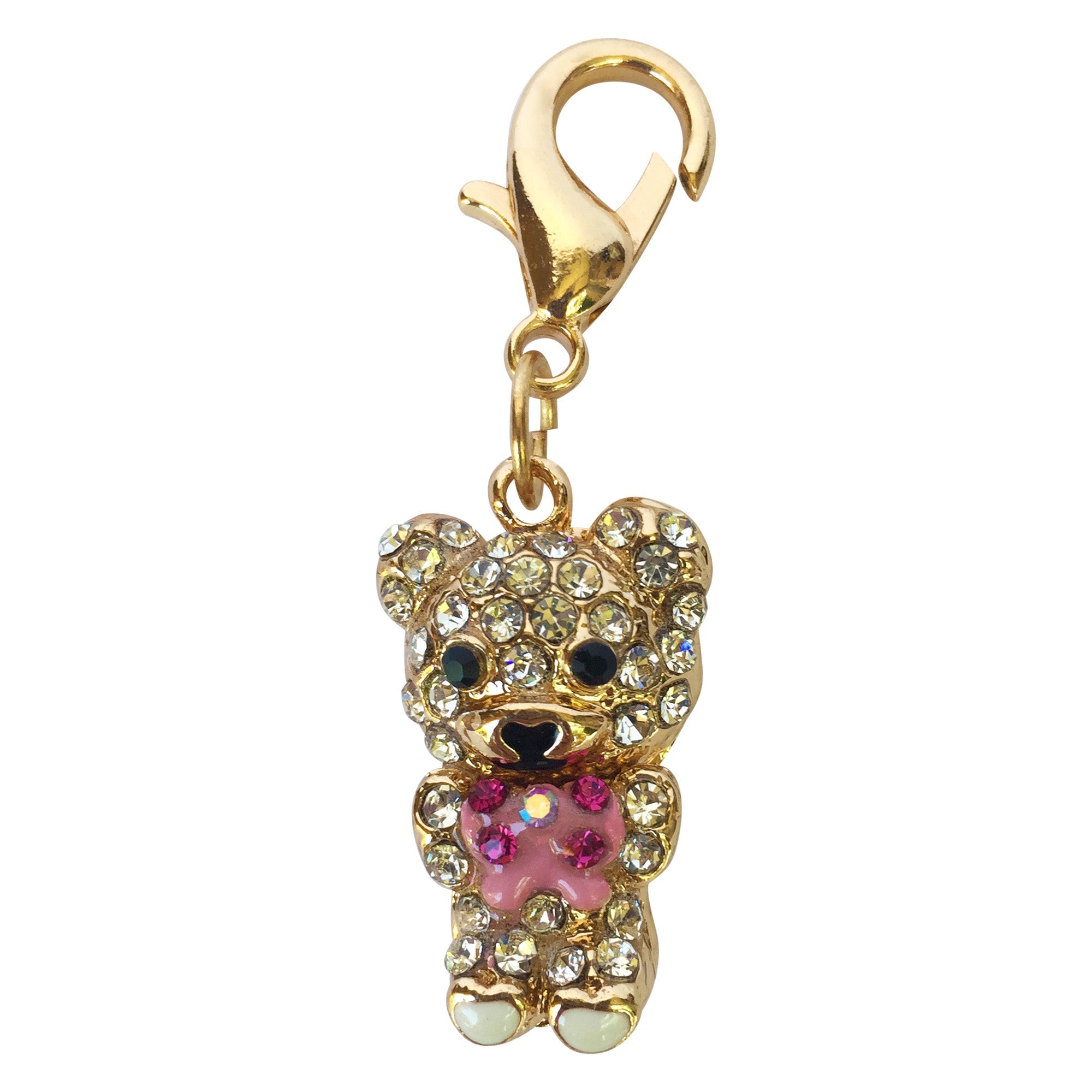 Teddy Bear Dog Collar Charm