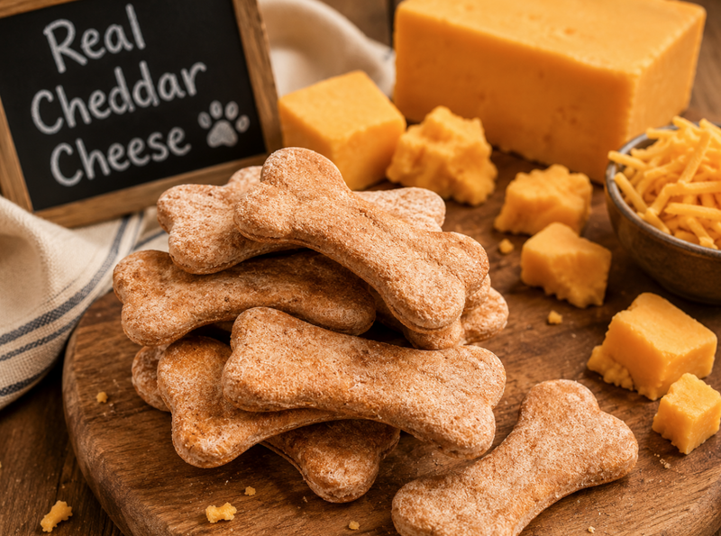 PAWsitively Organic Cheddar Paw Bone Dog Treats