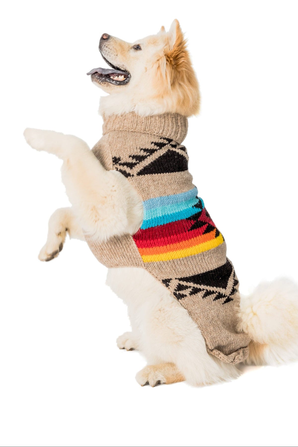 Chilly Dog Painted Desert Wool Dog Sweater