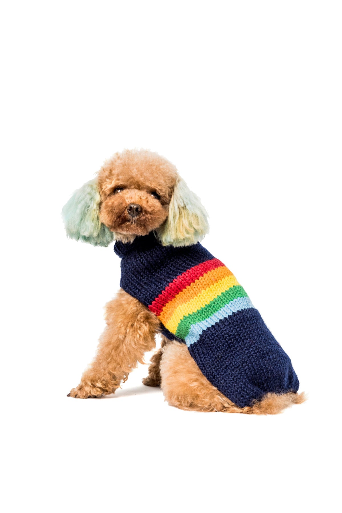 Chilly Dog Alpaca Good Vibes Dog Sweater