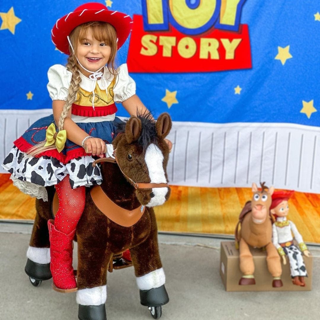 Model U Ride On Horse Toy Age 3-4 Chocolate