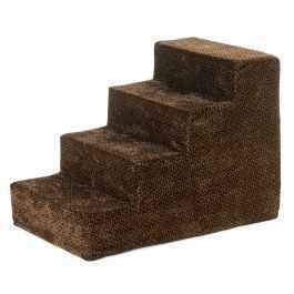 Bowsers Chocolate Bones Designer Pet Steps - Joint-Friendly Access to Beds and Sofas