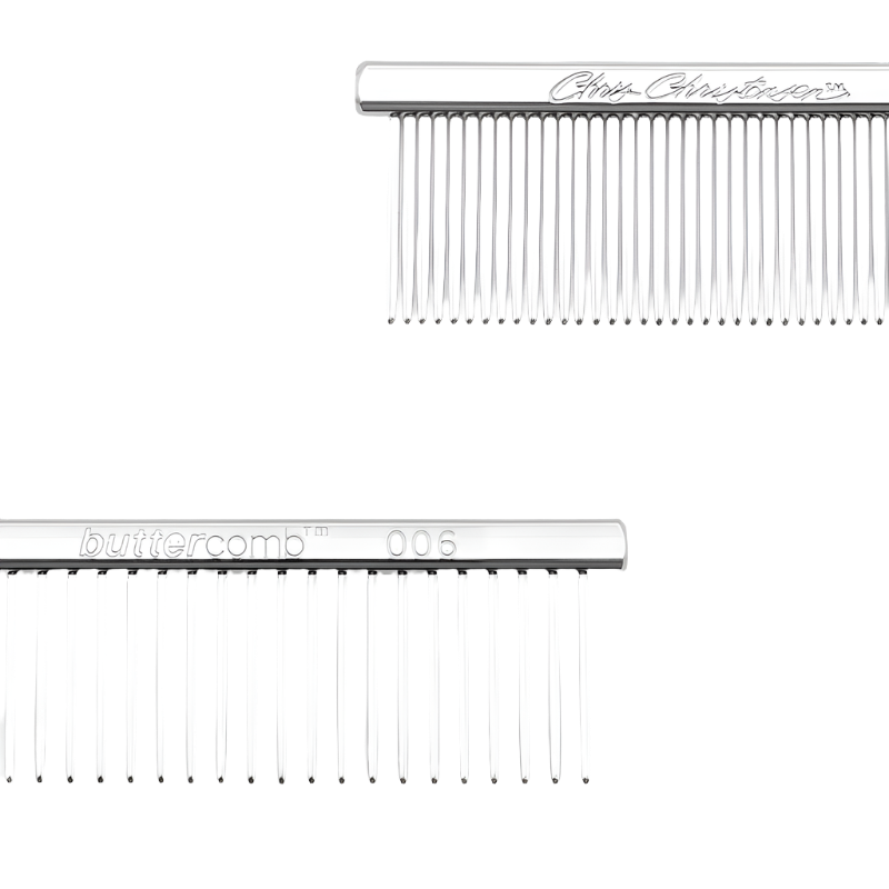 5" Face and Feet Fine/Coarse Buttercomb by Chris Christensen