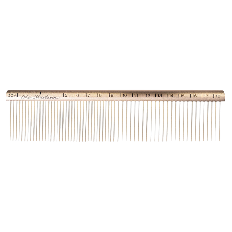 Chris Christensen Dog 7.5 Inch Medium/Coarse Competition Comb