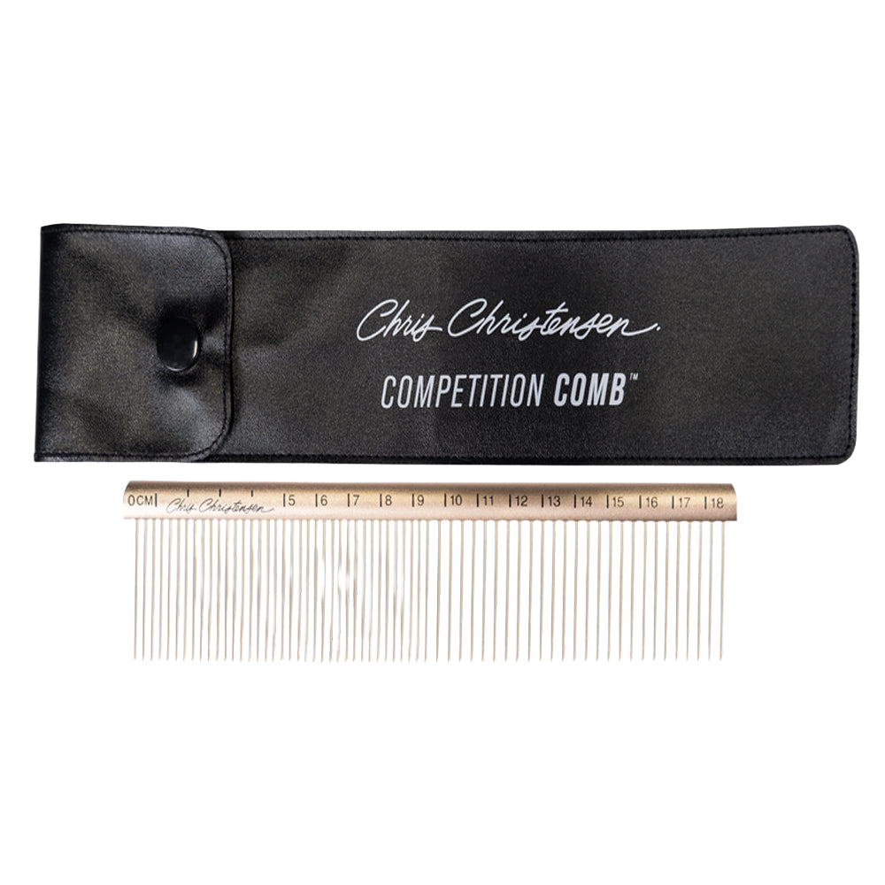 Chris Christensen Dog 7.5 Inch Medium/Coarse Competition Comb