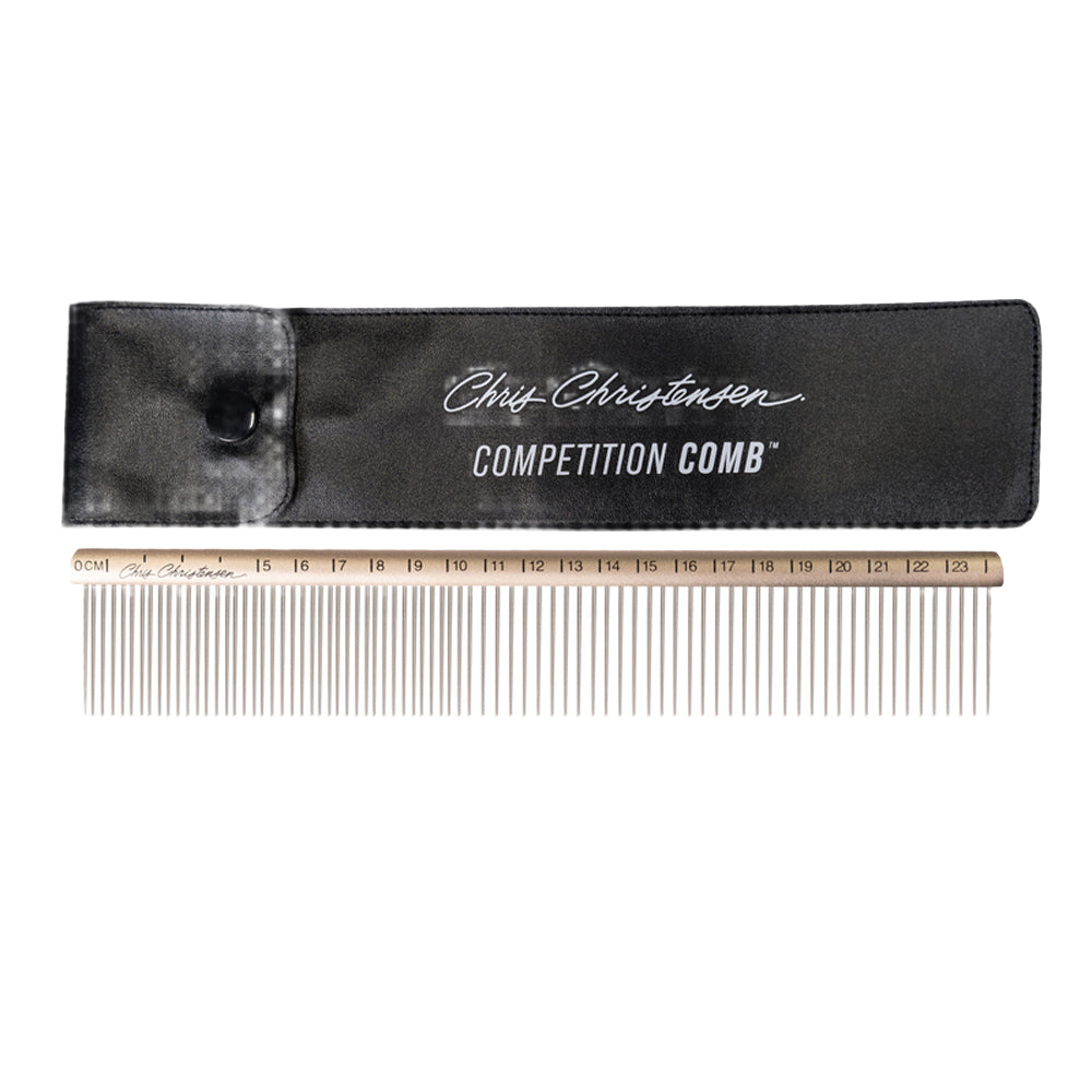 9" Medium/Coarse Competition Comb by Chris Christensen