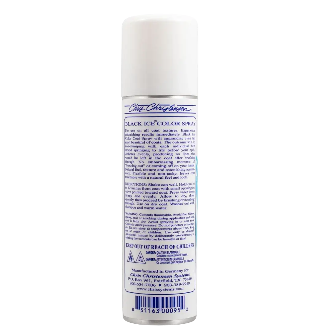 Black Ice Spray 3oz by Chris Christensen