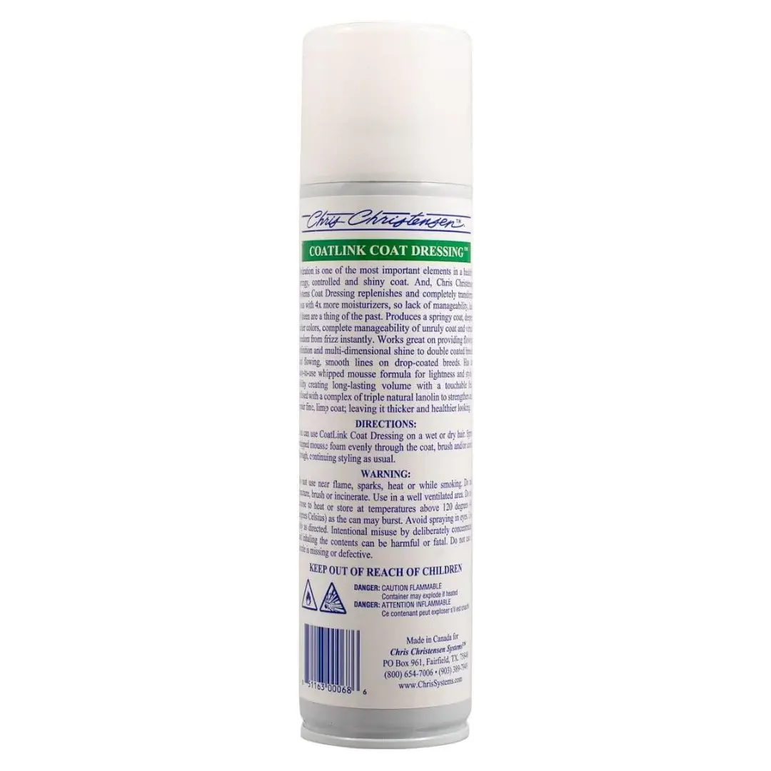 Coatlink Coat Dressing Spray 10oz by Chris Christensen