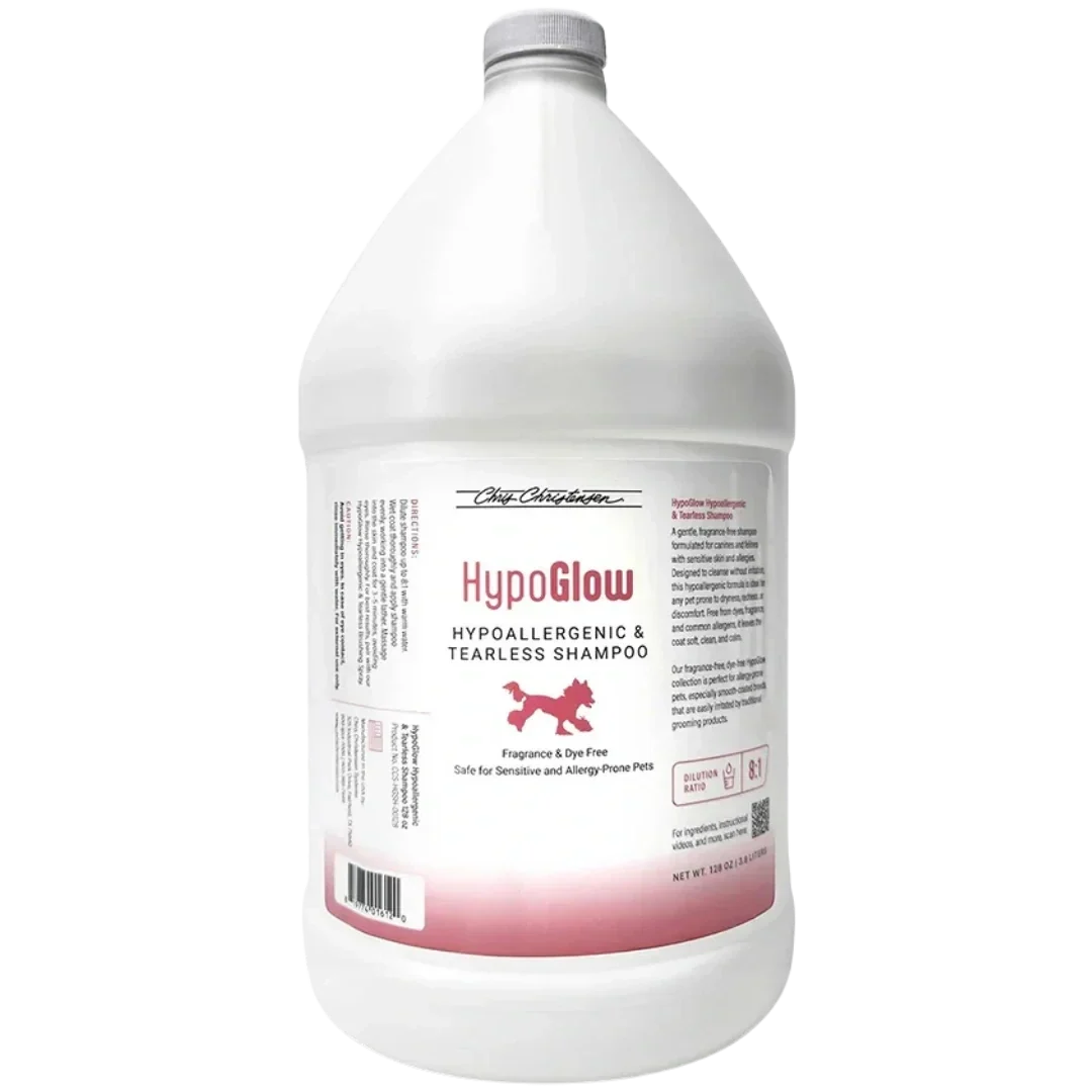 Chris Christensen HypoGlow Hypoallergenic and Tearless Shampoo Gallon