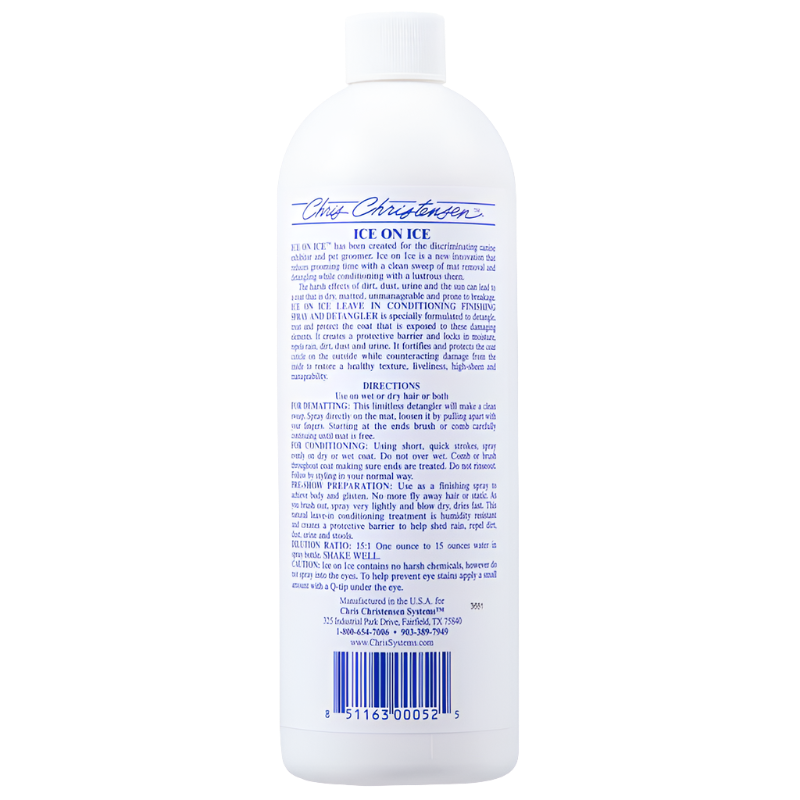 Ice on Ice Detangling and Finishing Spray by Chris Christensen