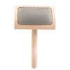 Mark Curved Back Medium Slicker Brush by Chris Christensen