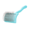 Medium Home Care Big G Teal Slicker Brush by Chris Christensen