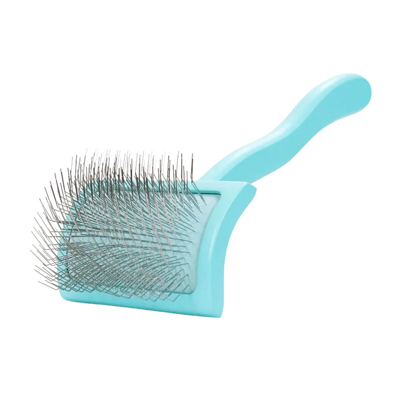 Chris Christensen Dog Medium Home Care Big G Teal Slicker Brush