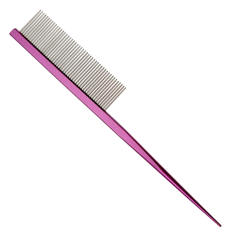 Chris Christensen 7 Inch Parting Comb Fine Tooth Purple