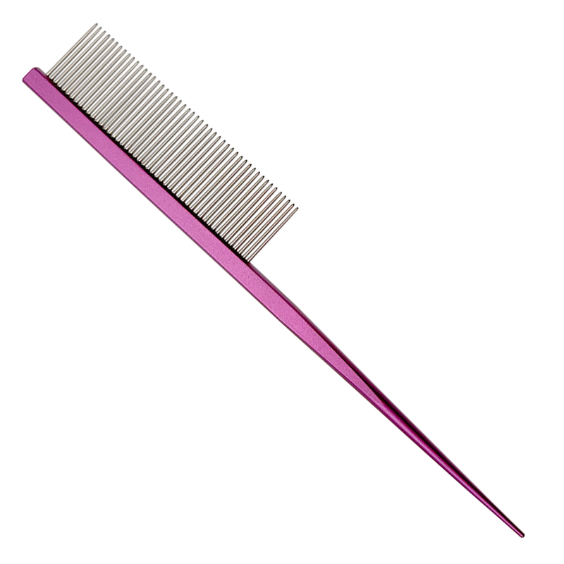 7" Parting Comb Fine Tooth Purple by Chris Christensen