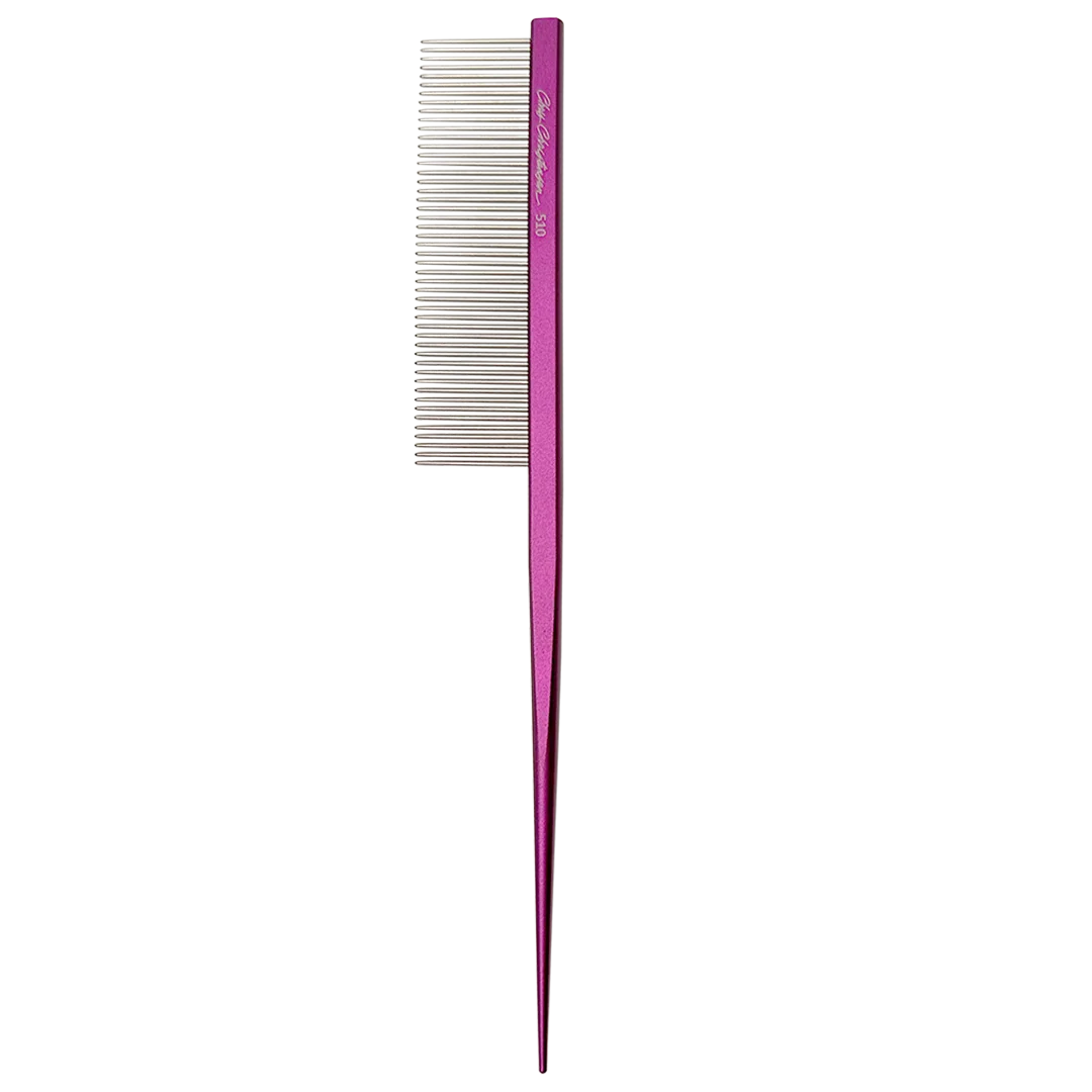 7" Parting Comb Fine Tooth Purple by Chris Christensen