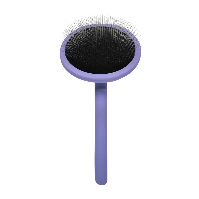Chris Christensen Dog Round Head Karben Lavender Slicker Brush