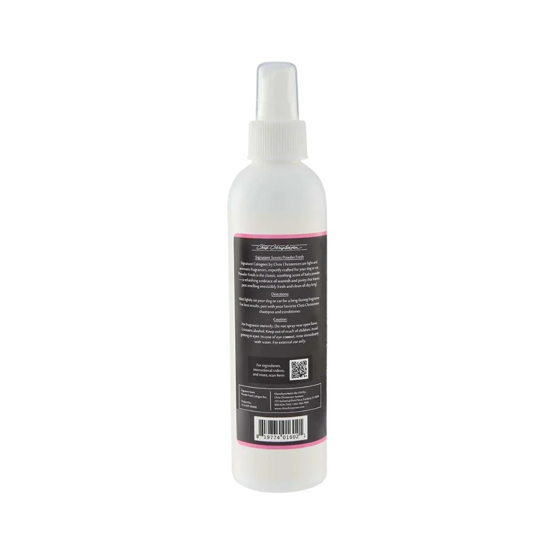 Chris Christensen Signature Scents Powder Fresh Cologne 8oz