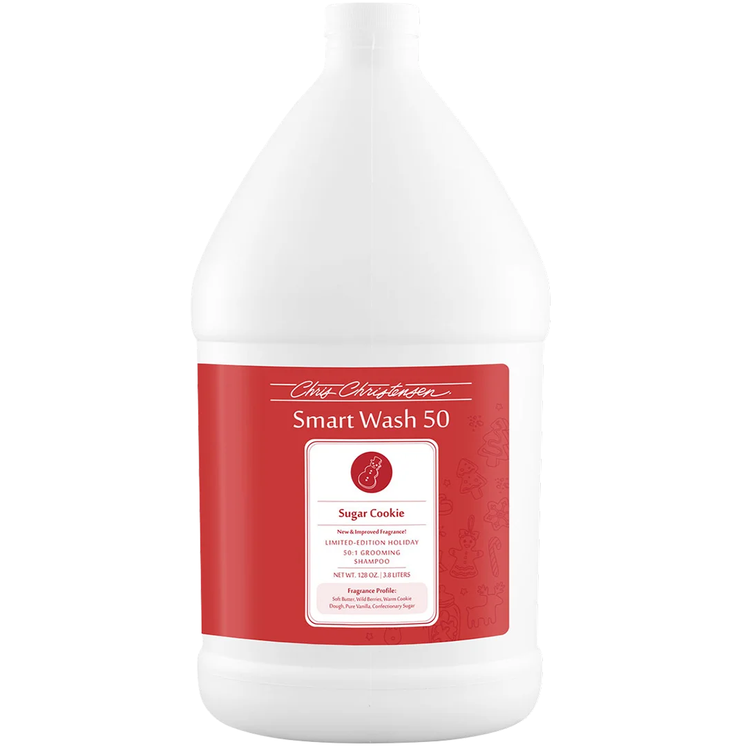 Chris Christensen Smart Wash50 Sugar Cookie Shampoo Gallon