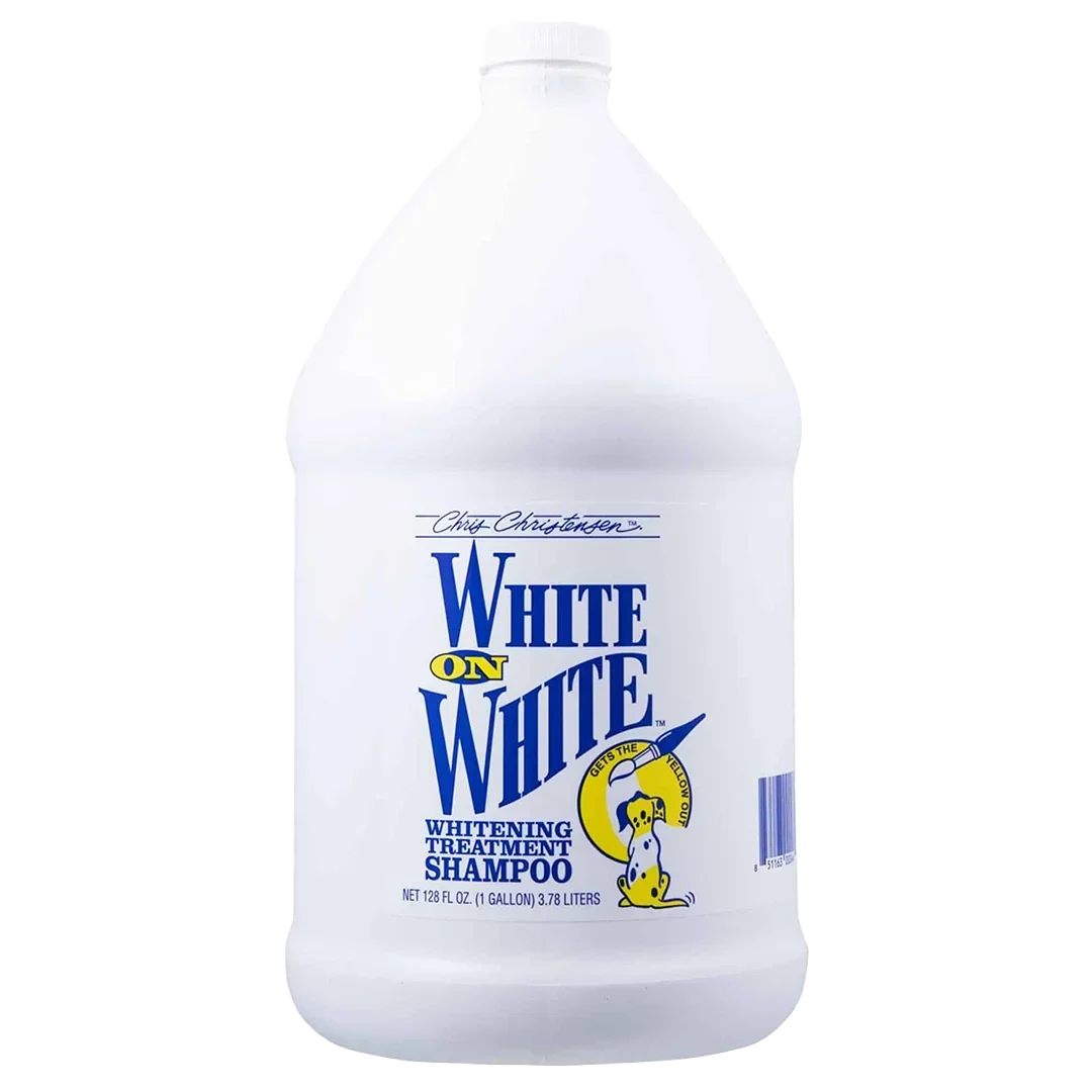 Chris Christensen Dog White on White Shampoo Gallon