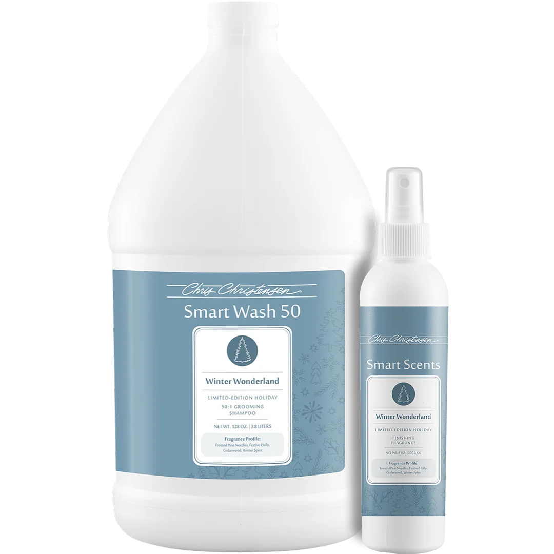 Chris Christensen Winter Wonderland Shampoo Gallon and 8oz Cologne
