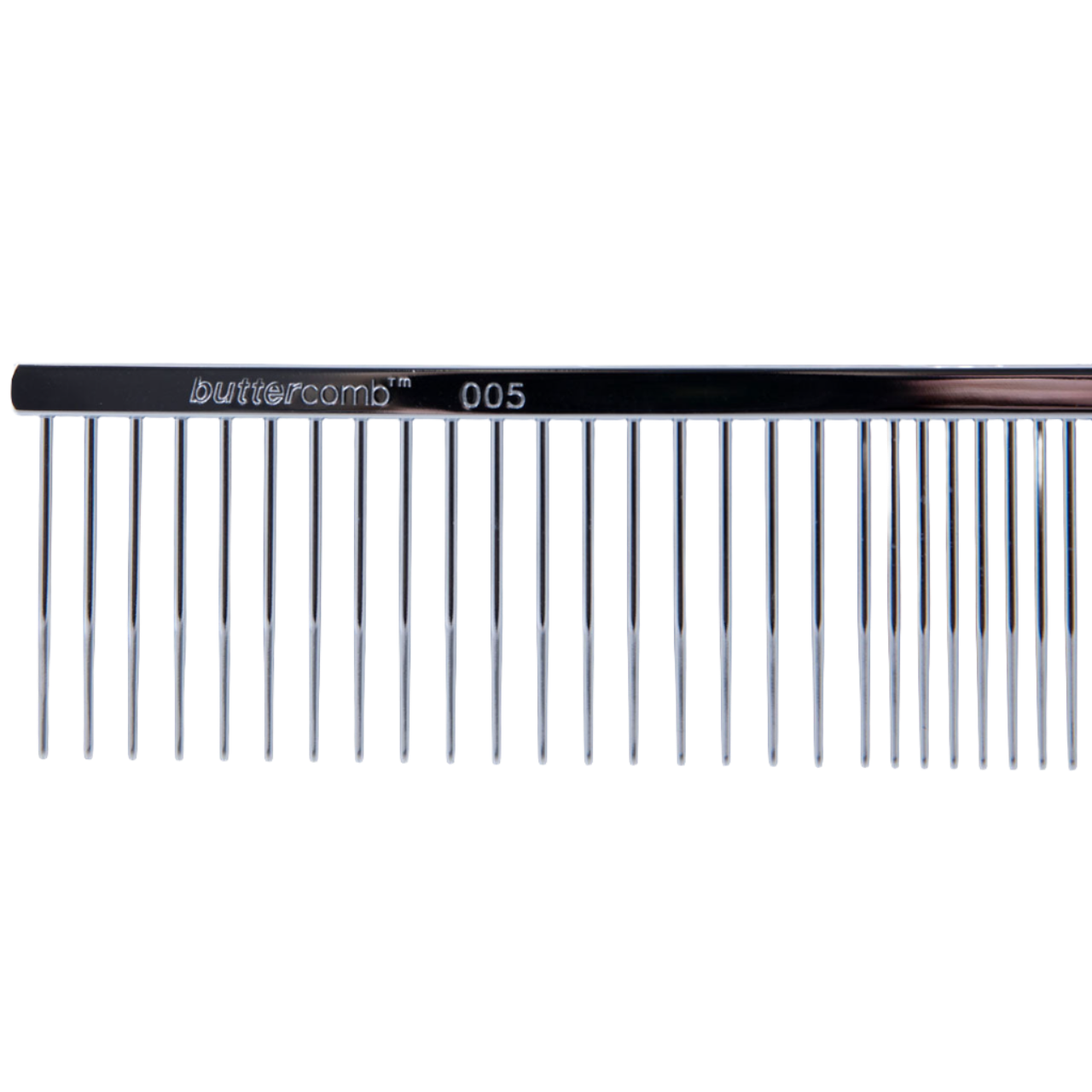 7.5" Fine/Coarse Long Tooth Greyhound Buttercomb by Chris Christensen