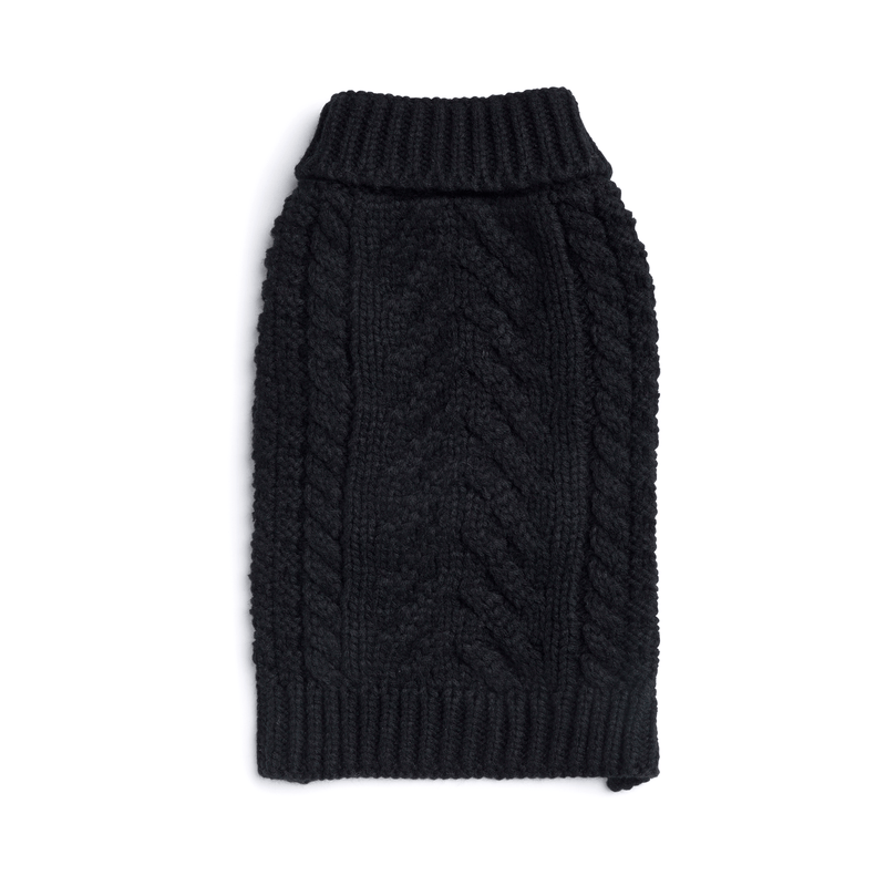 Black Super Chunky Sweater 