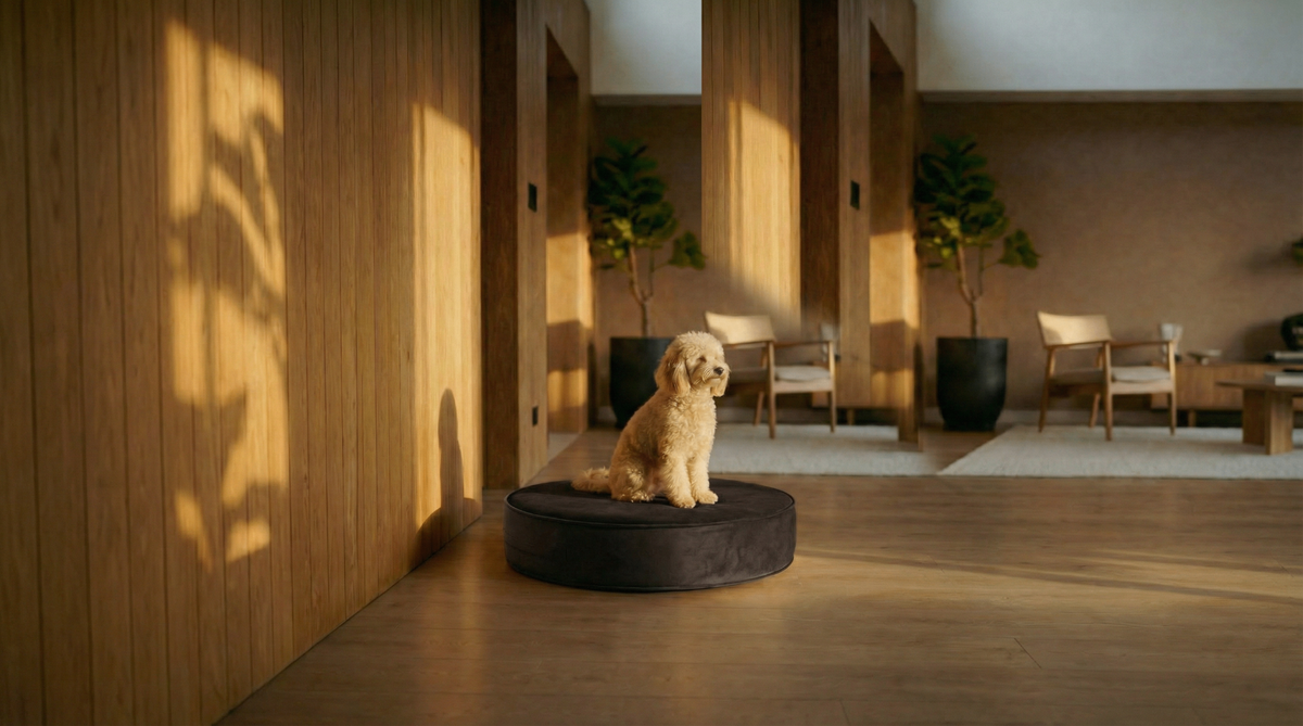 Mafe Pets – Circle Round Ottoman Dog Bed