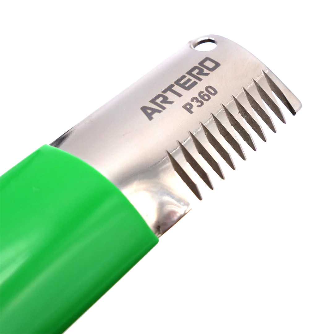 Coarse Green Stripping Knife by Artero