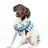 Coastal Cable Knit Dog Sweater