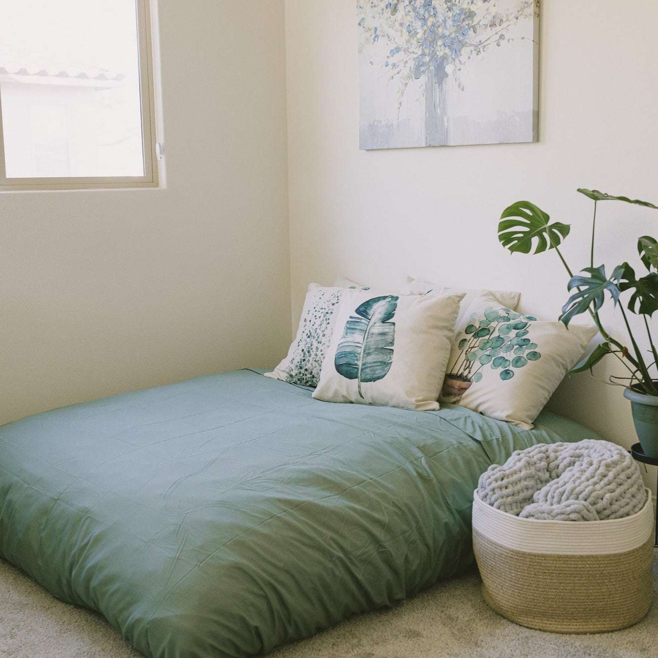 CordaRoy's Full Faux Fur Nest Convertible Bean Bag Chair
