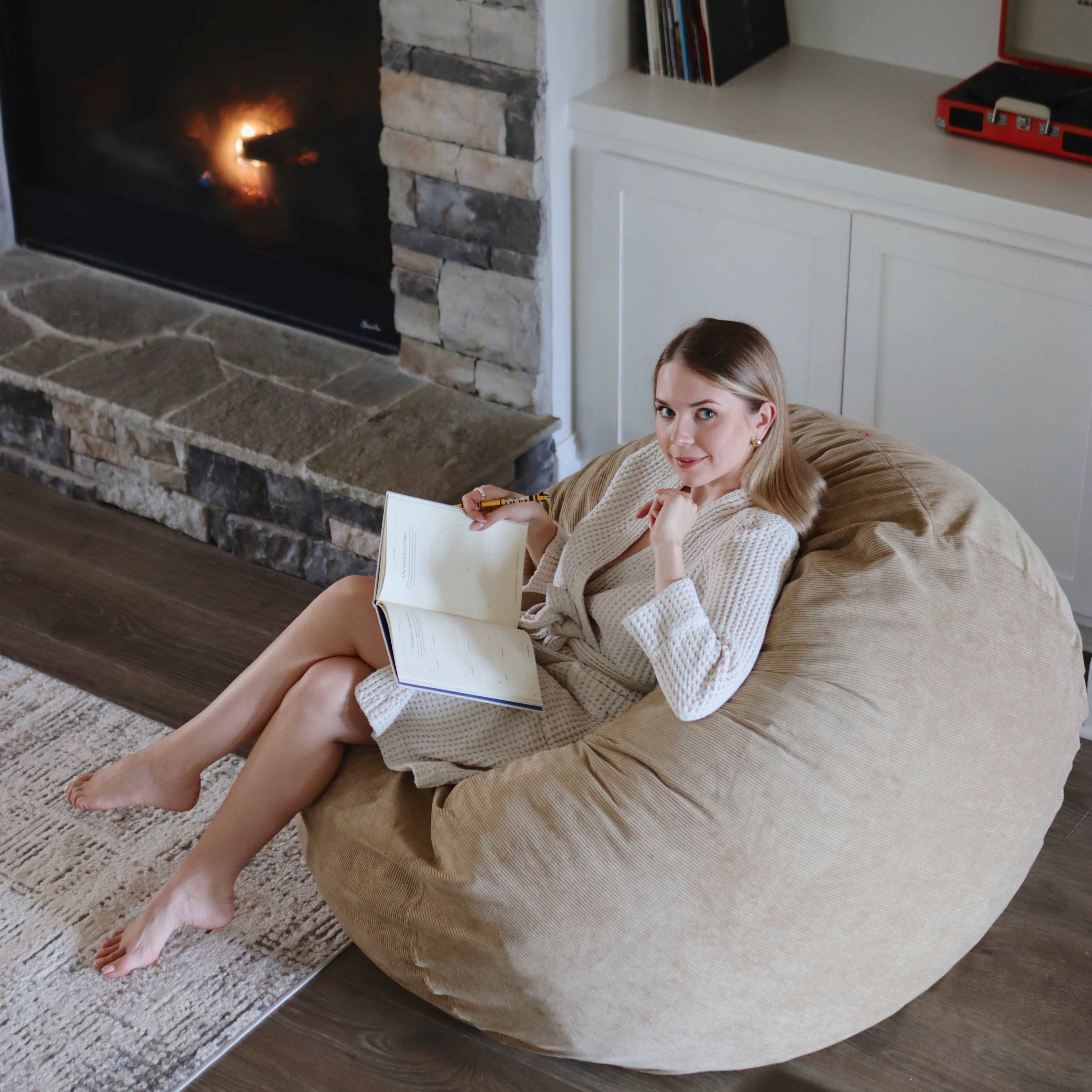 CordaRoy's King Corduroy Convertible Bean Bag Chair