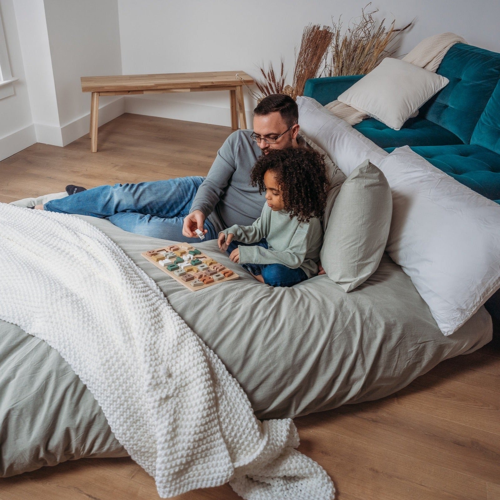 CordaRoy's Full Terry Corduroy Convertible Bean Bag Chair